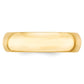 Solid Real 14K Yellow Gold Wedding Anniversary Band Ring Comfort Fit Mens Womens