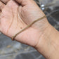 3mm Miami Cuban Link Bracelet 10K Yellow Gold 8" Real Gold Lobster Clasp Unisex