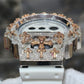 Authentic Diamond G-SHOCK DW6900TR Watch Cross Bezel | 5.00 CTW Natural Diamonds