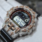 Authentic Diamond G-SHOCK DW6900TR Watch Cross Bezel | 5.00 CTW Natural Diamonds