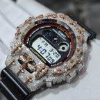 Authentic Diamond G-SHOCK DW6900TR Watch Cross Bezel | 5.00 CTW Natural Diamonds