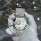Casio G-Shock S2100  Iced Out Natural Diamond Watch 5CT | Blue Dial Clear Band