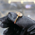 14K Gold 2.01ctw Lab Grown Diamond Pear Cut Ring F VS2 Solitaire Jewelry Palace