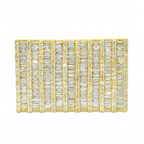 10K Yellow Gold Baguette Diamond Ring 2.00 ctw – Wide Panel Luxury Design | Jewelry Palace Lithonia, GA