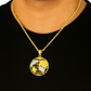 10K Yellow Gold World Map Globe Pendant Necklace Set – Travel & Adventure Symbol | Jewelry Palace