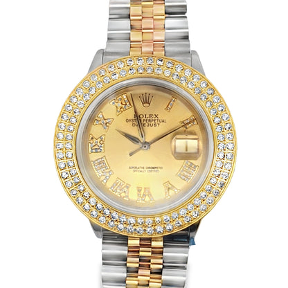 36mm Datejust with 2 Row Diamond Bezel Rolex