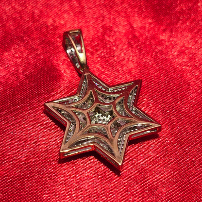 Star Pendant 0.60 ctw Diamond 10K Yellow Gold