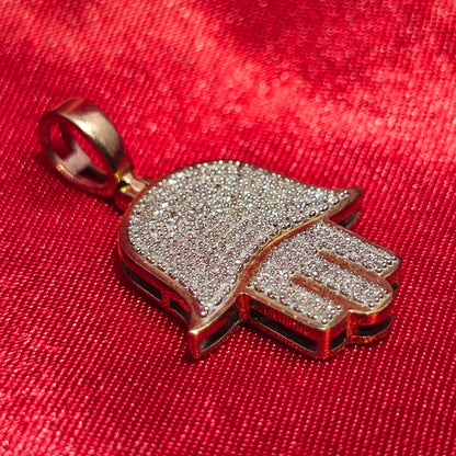 Hamsa Pendant 0.33 ctw Diamond 10K Yellow Gold