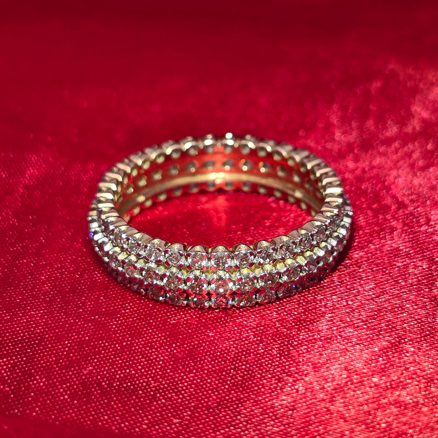 Round Band 2.75 ctw Diamond 10K Yellow Gold