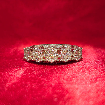 Round Cut Ring 1.27 ctw Diamond 10K Yellow Gold