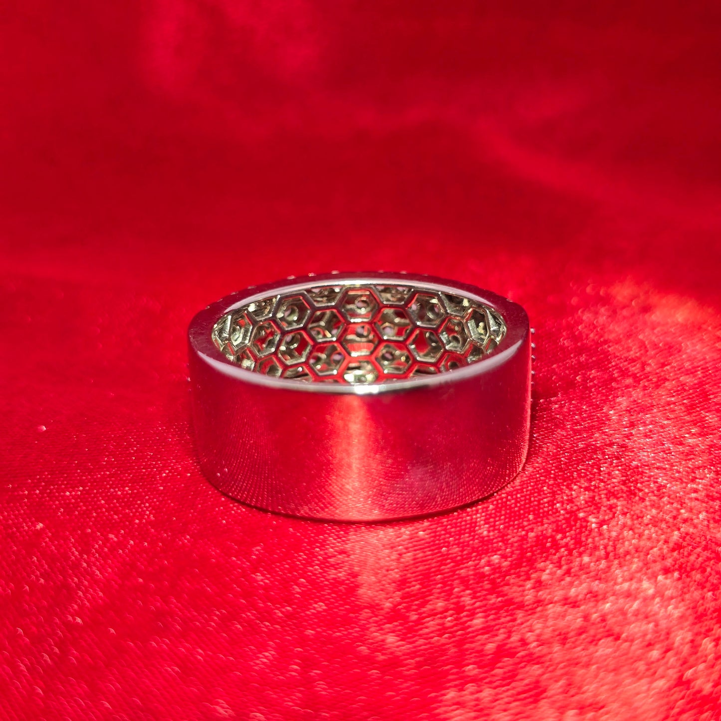 Round Cut Band 2.36 ctw Diamond 14K White Gold