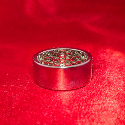 Round Cut Band 2.36 ctw Diamond 14K White Gold