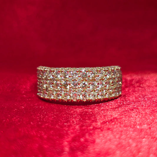 Wedding Band 2.64 ctw Diamond 10K Yellow Gold