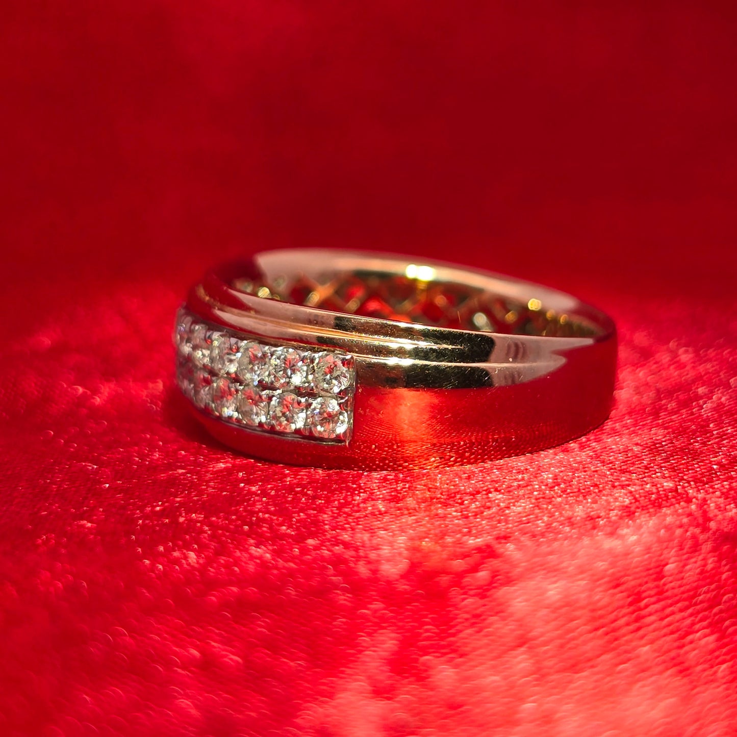 Diamond Round Cut Ring 1.00 ctw 14K Rose Gold