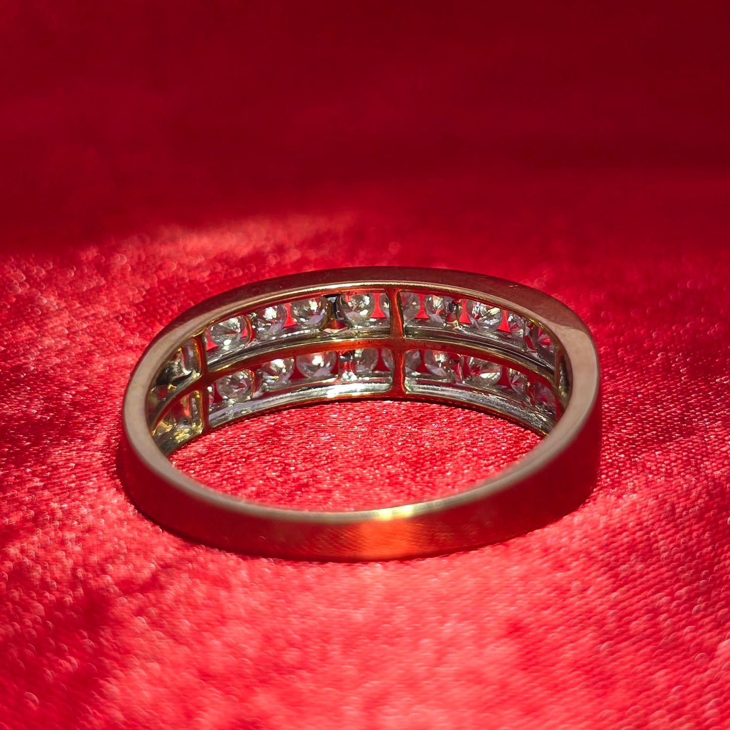 Diamond Round Ring 1.00 ctw 10K Yellow Gold