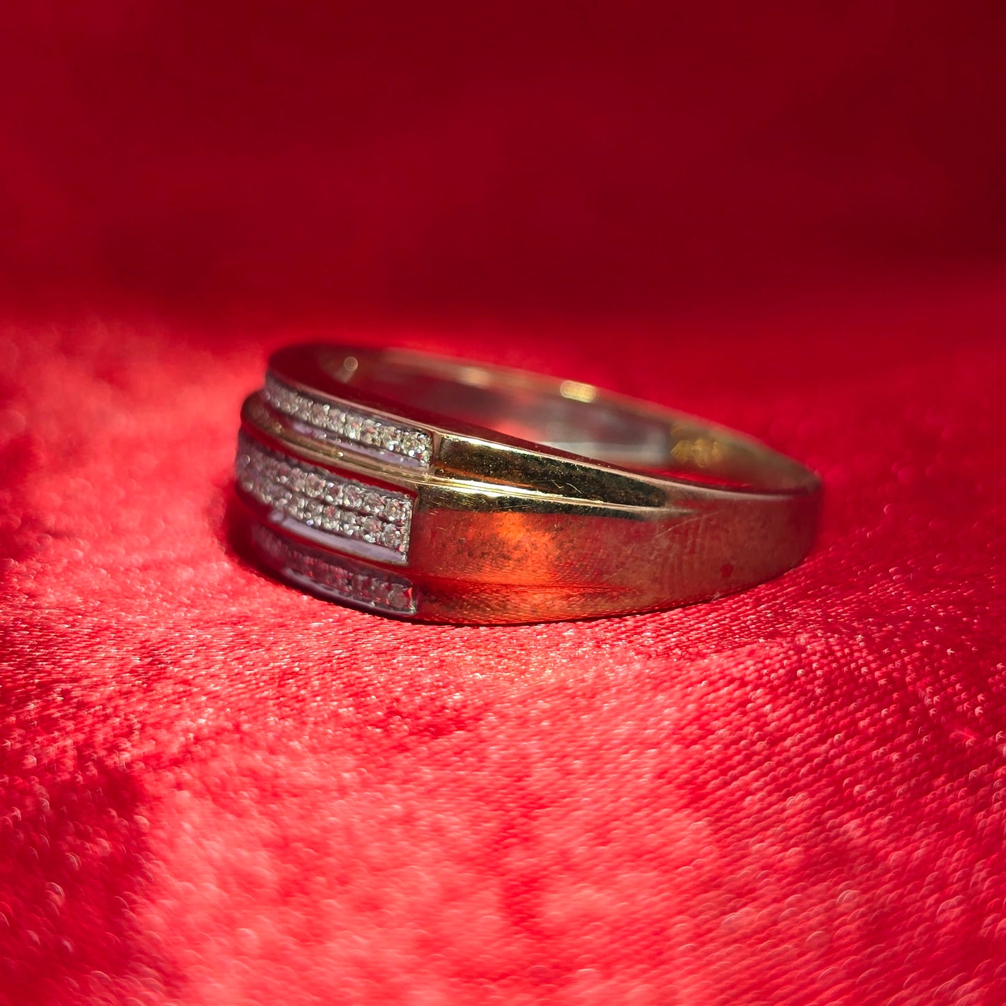 Diamond Round Cut Ring 0.22 ctw Diamond 10K Yellow Gold