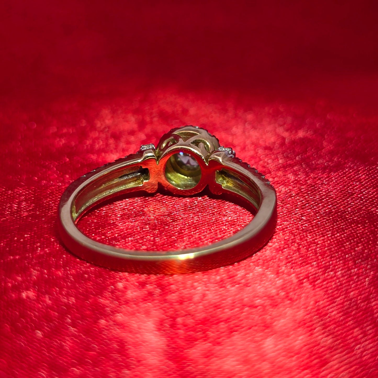 Engagement Ring 0.85 ctw Diamond 10K Yellow Gold