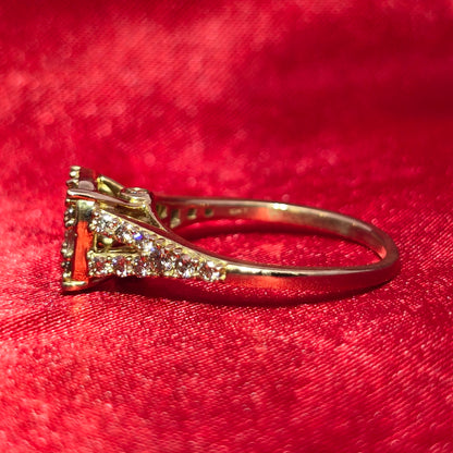 Engagement Ring Diamond 1.25 ctw 10K Yellow Gold