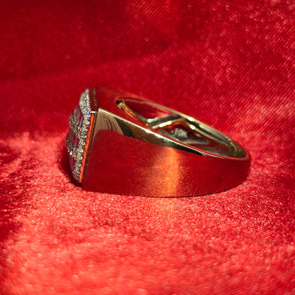 Baguette Ring Diamond 0.60 ctw 10K Yellow Gold