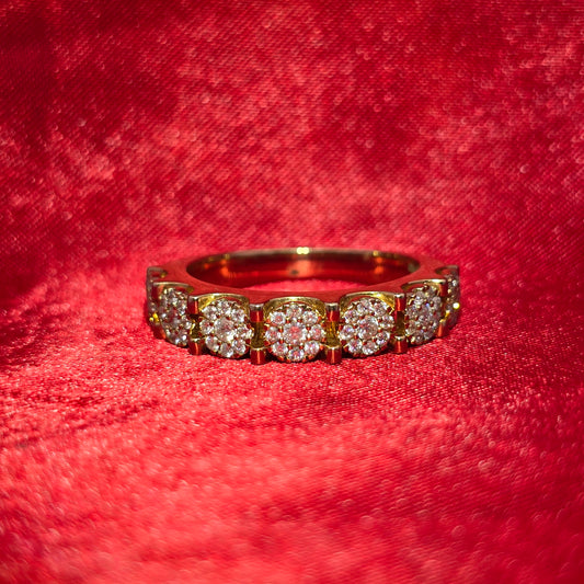 Eternity Ring Diamond 0.66 ctw 10K Yellow Gold