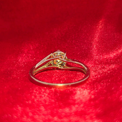 Diamond Round Ring 0.30 ctw 10K Yellow Gold