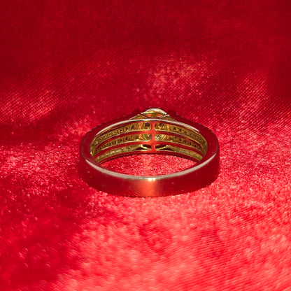 Diamond Round Cut Ring 0.46 ctw 10K Yellow Gold