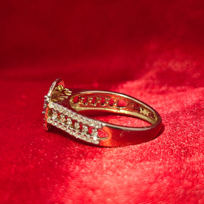 Diamond Engagement Ring 0.73 ctw 10K Yellow Gold