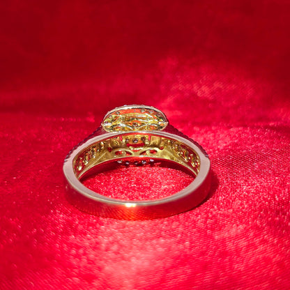 Diamond Engagement Ring 0.73 ctw 10K Yellow Gold