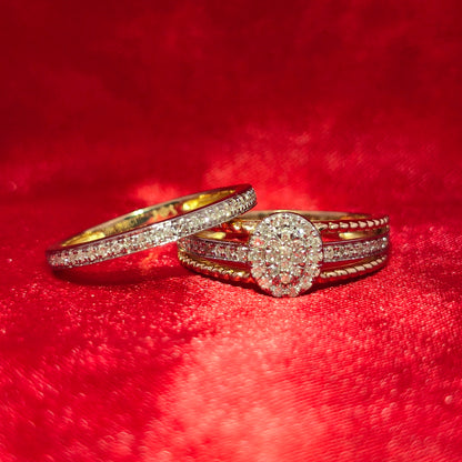Diamond Engagement Ring 0.42 ctw 10K Yellow Gold