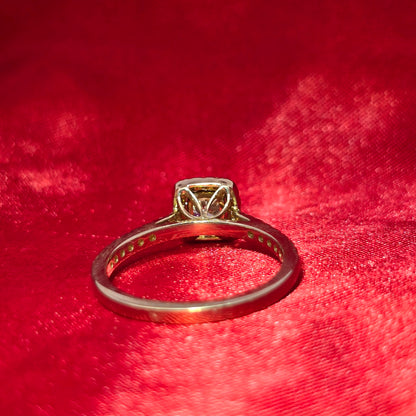 Diamond Engagement Ring 1.35 ctw 14K Yellow Gold