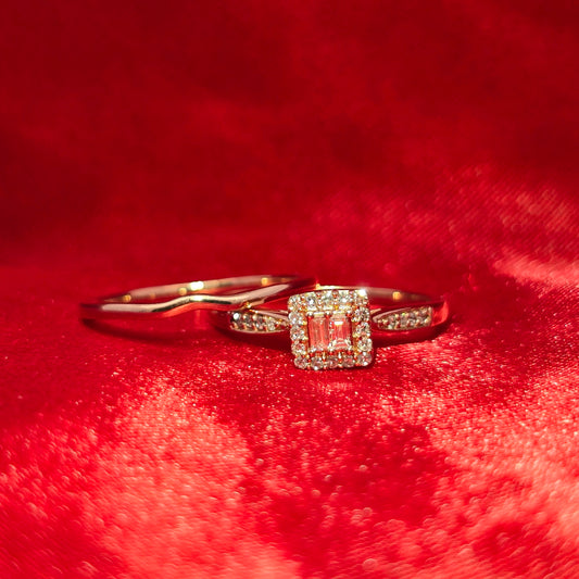 Diamond Engagement Ring 0.20 ctw 10K Rose Gold