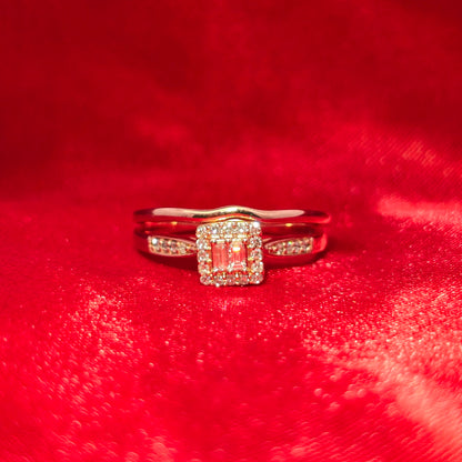 Diamond Engagement Ring 0.20 ctw 10K Rose Gold