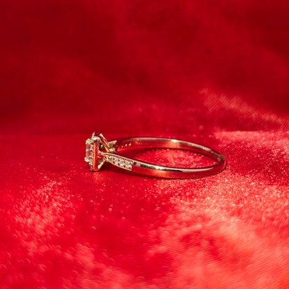 Diamond Engagement Ring 0.20 ctw 10K Rose Gold