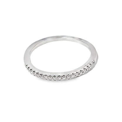 14K White Gold Diamond Engagement Ring 0.50 ctw | Pear Cut Halo Design – Jewelry Palace Lithonia GA