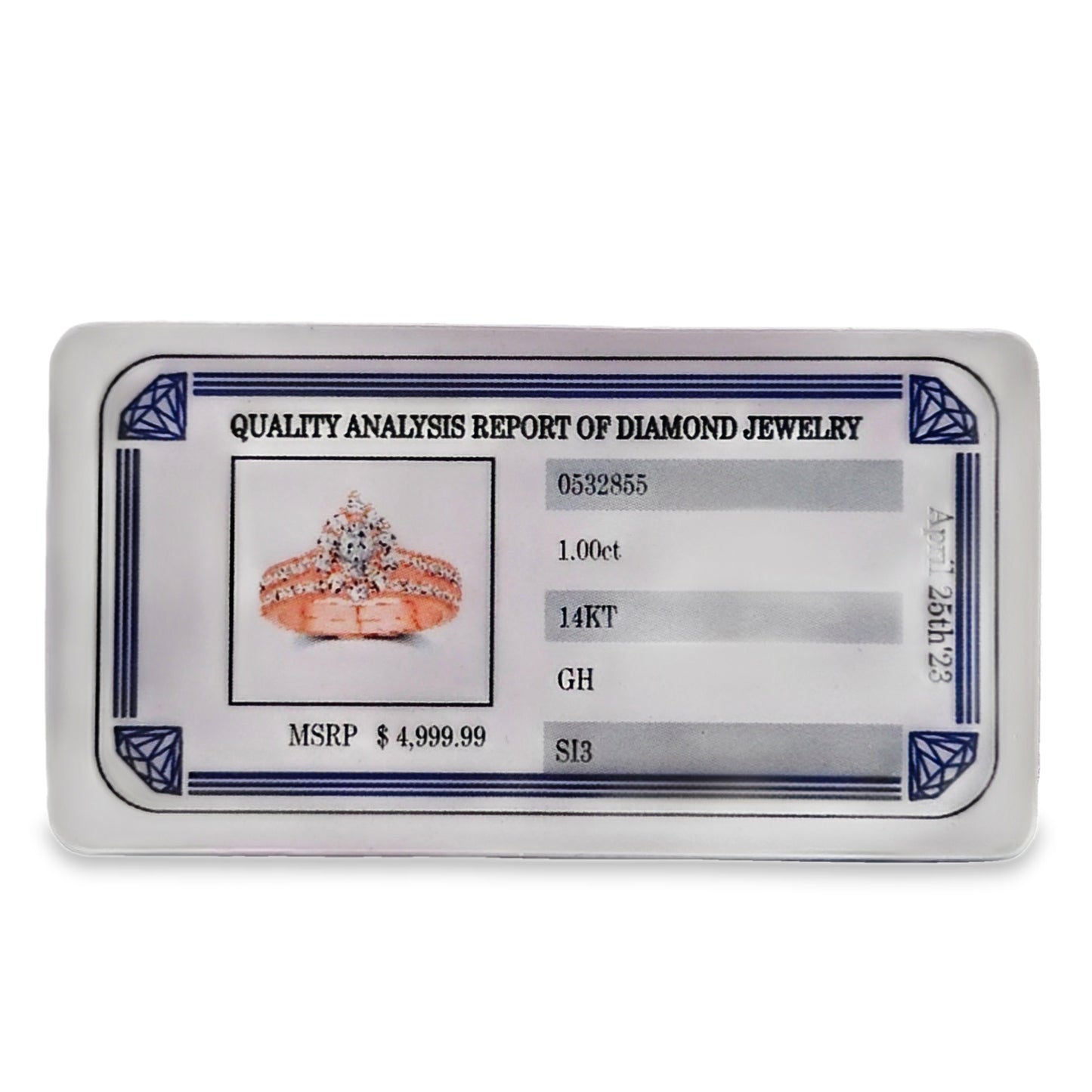 14K Rose Gold Pear Cut Diamond Halo Engagement Ring 1.00 ctw | Romantic Bridal Jewelry – Jewelry Palace Lithonia GA