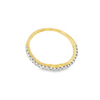 14K Yellow Gold Round Cut Diamond Wedding Ring Set 0.75 ctw | Elegant Bridal Jewelry – Jewelry Palace Lithonia GA