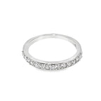 14K White Gold Emerald Cut Diamond Halo Engagement Ring 1.50 ctw | Elegant Bridal Set – Jewelry Palace Lithonia GA
