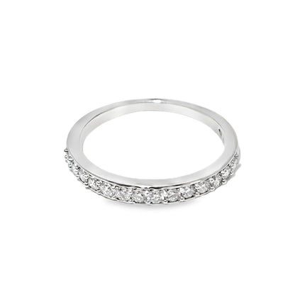 14K White Gold Emerald Cut Diamond Halo Engagement Ring 1.50 ctw | Elegant Bridal Set – Jewelry Palace Lithonia GA