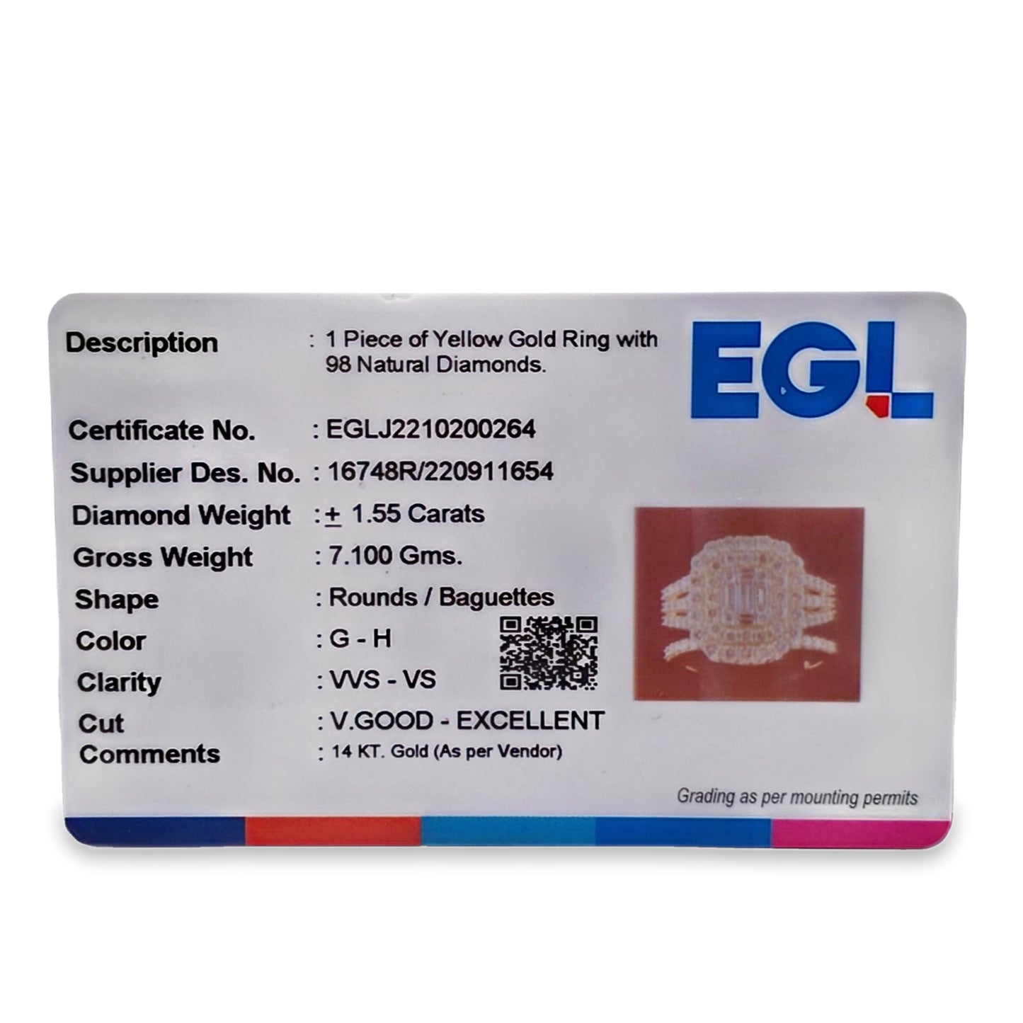 14K Yellow Gold Baguette Cluster Diamond Halo Ring 1.55 ctw | Luxurious Bridal & Fashion Jewelry – Jewelry Palace Lithonia GA