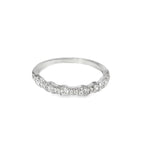 14K White Gold Princess Cut Diamond Engagement Ring 1.00 ctw | Elegant Bridal Set – Jewelry Palace Lithonia GA