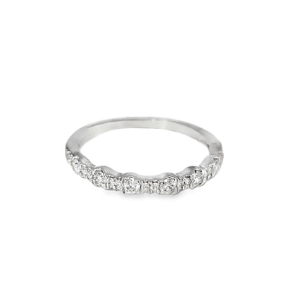 14K White Gold Princess Cut Diamond Engagement Ring 1.00 ctw | Elegant Bridal Set – Jewelry Palace Lithonia GA