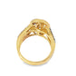 14K Yellow Gold Oval Halo Diamond Ring 1.99 ctw | Elegant Round Cut Bridal & Fashion Jewelry – Jewelry Palace Lithonia GA