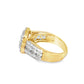 14K Yellow Gold Oval Halo Diamond Ring 1.99 ctw | Elegant Round Cut Bridal & Fashion Jewelry – Jewelry Palace Lithonia GA