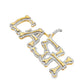 10K Yellow Gold Diamond “CASH” Pendant 2.31 ctw