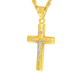 14K Yellow Gold Crucifix Cross Pendant Necklace – Timeless Religious Symbol | Jewelry Palace