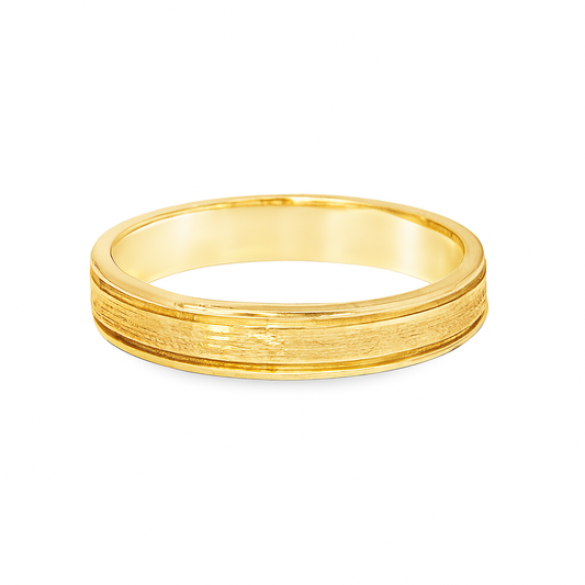 10K Yellow Gold Classic Band Ring | Jewelry Palace
