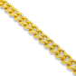 10K Yellow Gold 5MM Luxury Diamond Cuban Bracelet 0.95 ctw – Elegant 7" Link Design | Jewelry Palace