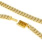 10K Yellow Gold 5.5MM Diamond Cuban Link Bracelet 2.36 ctw – Luxury 7" Design | Jewelry Palace