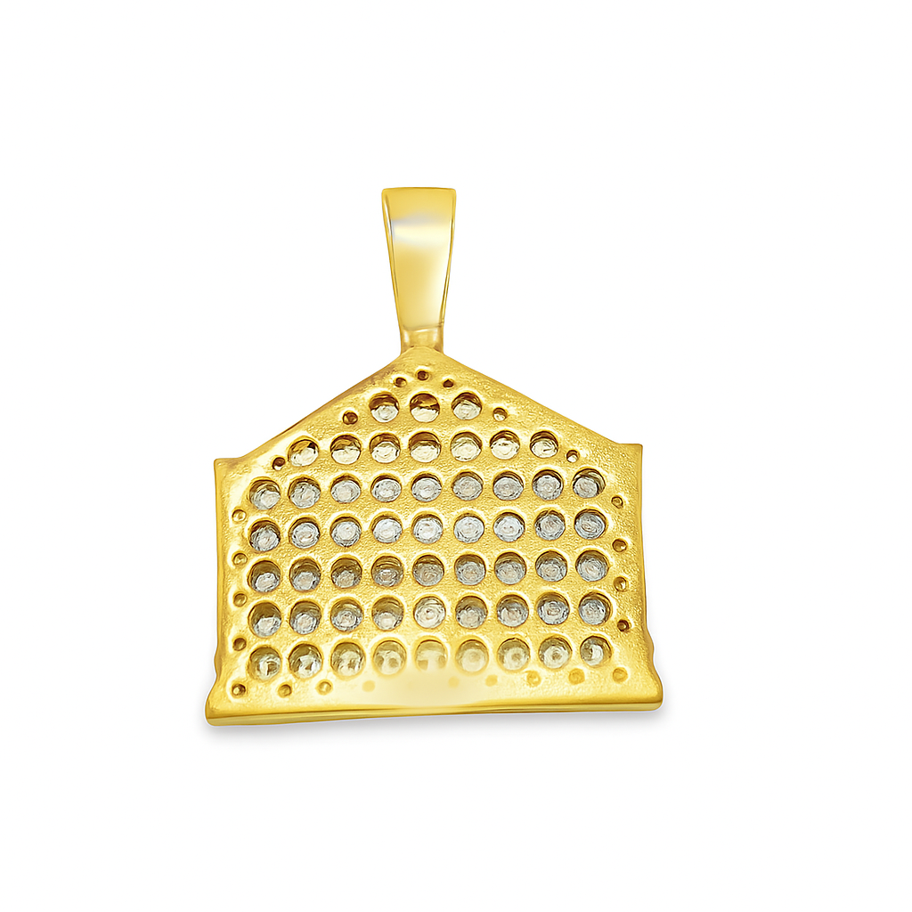 10K Yellow Gold Diamond Last Supper Pendant 0.39 ctw – Religious Jesus Pendant | Jewelry Palace Lithonia, GA