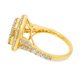 VVS-VS 10K Yellow Gold Halo Diamond Ring | 2.02 CTW | Jewelry Palace